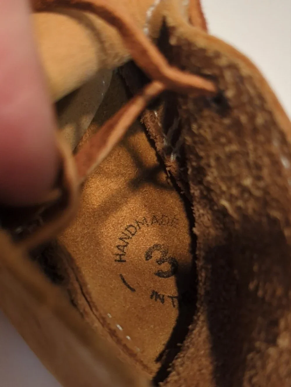 Freshly Picked and Mon Petite Tan Leather Baby Moccasins & Booties Set